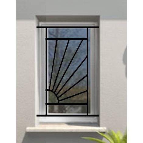 Grille de Defense Soleil pour Fenetre H= 125 cm x L= 80 cm (côte tableau)