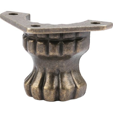 4 Stück antike Schmuckkästchen aus Holz, dekorative Eckenschützer für Möbel und Schränke (1/5)