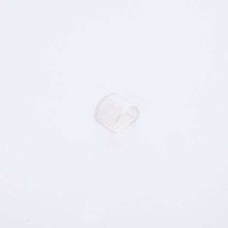 Tapón final para Tira LED 220V AC COB IP65 Ancho 12mm Transparente