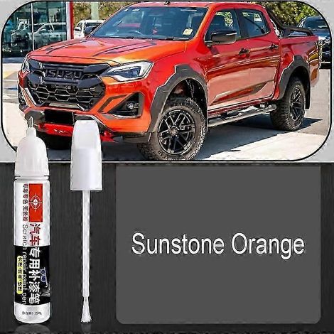 Stylo de retouche peinture (Orange Pierre de Soleil) compatible avec Isuzu D-MAX 2024 - Accessoire d'entretien pour peinture automobile (1/5)