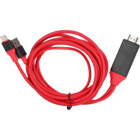 Adaptateur USB-C vers HDMI 4K 60Hz pour Téléphone et PC - Câble Vidéo Audio (1/5)