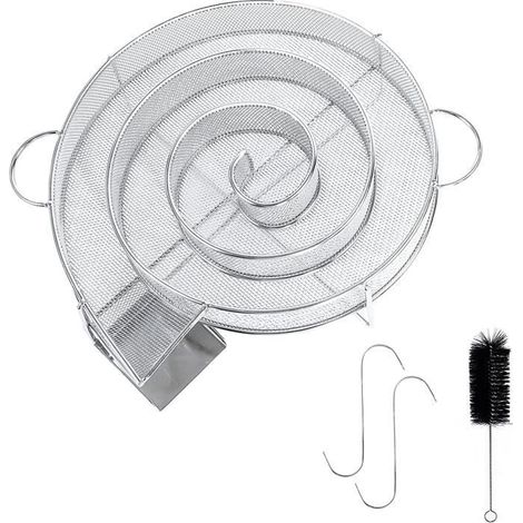 Générateur de Fumée Froide,Fumoir en Acier Inoxydable,Générateur de Fumée pour Fumoir Avec Poignées,pour Four à Fumer,Grill,Repas (1/4)