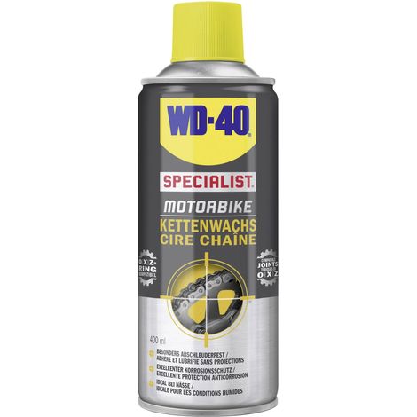 WD-40 Motorbike - Cire chaine 400ml (Par 6) (1/2)