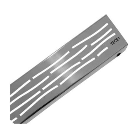 TECEdrainline Designrost ''organic'' 1200 mm Edelstahl poliert, gerade 601260 (1/3)
