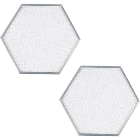 Sous-verre En Verre - Diamètre 10 Cm - Résistant À La Chaleur Et Aux Rayures - Pour Café Thé Vin Cocktails - Lot De 4 (1/5)