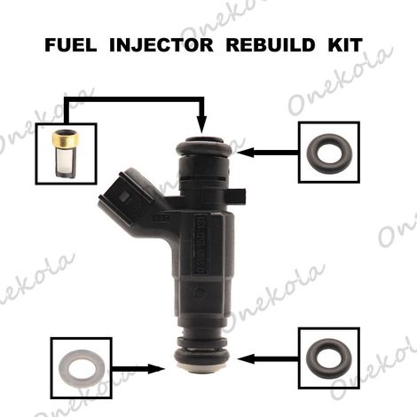 Fuel injector repair kit, seal and filter compatible with Buick Regal 3.6 Park Avenue 2.80280156131 (1/2)