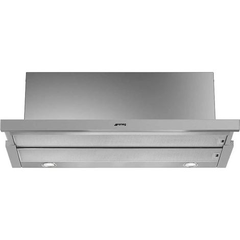 Cappa telescopica Smeg kset900xe 581 m³/h 90 cm acciaio (1/3)