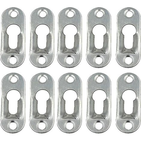 Lot de 20 fixations en fer pour cadres photo, miroirs et peintures à l'huile (1/4)