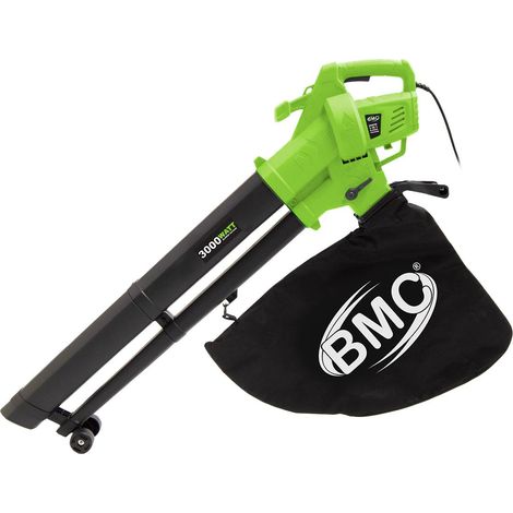 Leaf Blower and Vacuum BMC 3-in-1 Garden Vac 3000w with 10m Power Cable