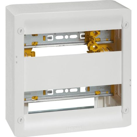 COFFRET BASIQUE DRIVIA À ÉQUIPER - 2 RAILS DIN - 250 X 250 MM LEGRAND LEG413025 (1/2)
