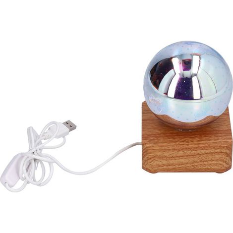 veilleuse-Lampe d'Ambiance LED USB en Verre avec Projection RGB – Décor de Table pour Maison – 125mm – 91x91mm – Modèles Butterfly & Star – Gradient ou Teinte Unique – 171g (1/5)