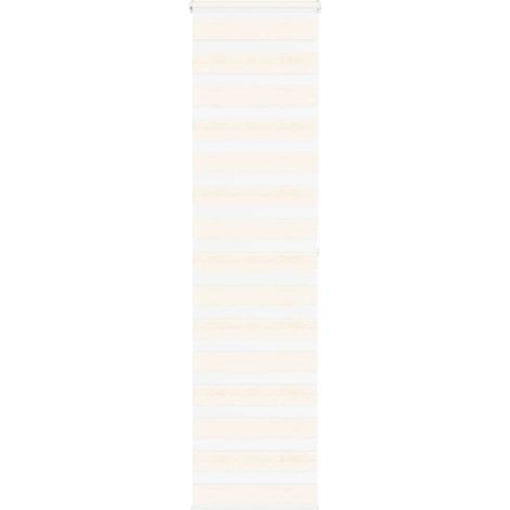 Doppelrollo Marmorbeige 60x200 cm Stoffbreite 55,9 cm Polyester