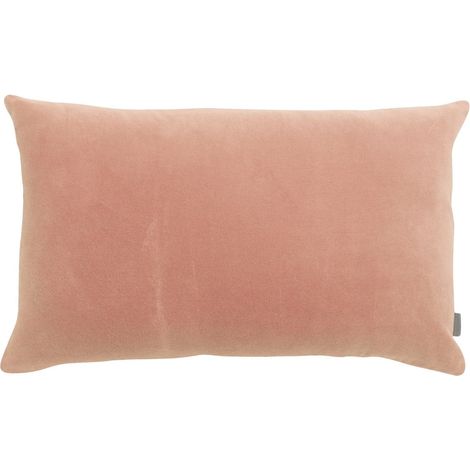 Coussin Décoratif Rectangulaire Uni Coloris Épice pour Salon ou Chambre 30 x 50 cm - PANGIVO