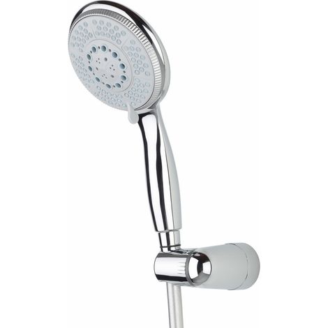 Douchette CPL DESIGN avec support et flexible - Chromé