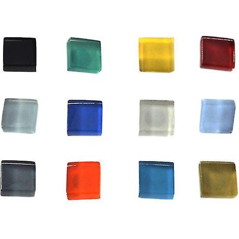12 Stück Kühlschrankmagnete aus Glas