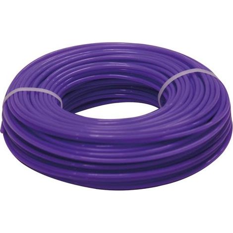 Toolland Trimmerfaden, Nylon, Violett, 3 mm, 100 m (1/3)