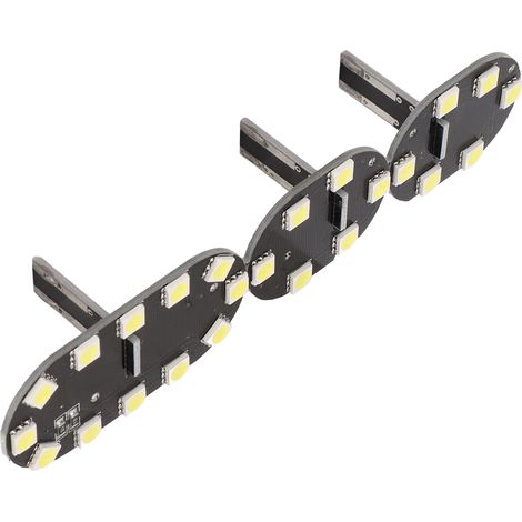 3x Lampe de Lecture Intérieure LED Auto 8000LM 12V 5W Blanc, Remplacement pour Nissan Qashqai 2007+ (1/5)
