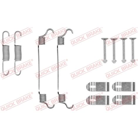 Kit d'accessoires, mâchoires de frein de stationnement Quick Brake 105-0019 KIA