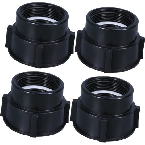 YMYNY 4-teilige Tonnenventil-Tragetasche, robuster Schlauch, robuste Tragetasche, Wassertankventile, IBC-Tankadapter, Tonnenfass-Ventiladapter, Filament (1/5)