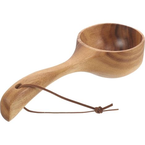 Évier de cuisine en bois d'acacia, 21 cm, ergonomique et robuste (1/4)