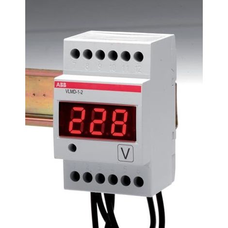 Voltmètre Abb numérique 600VCA/DC EG 655 3