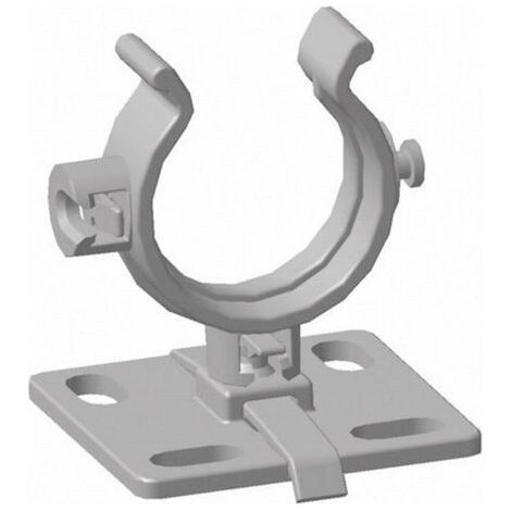 HellermannTyton 161-64008 HWClip25-HIRHS-BK-50 Support de gaine de protection noir 1 pc(s) (1/5)