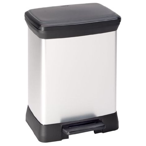 Cubo de basura Curver metal con pedal 30 L