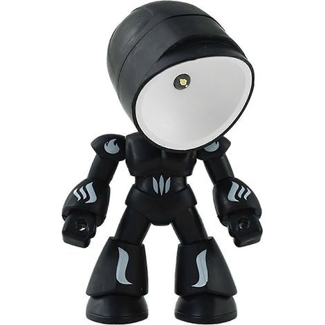 Lampe de bureau robot poseable LED étanche pour extérieur - Noir (1/5)