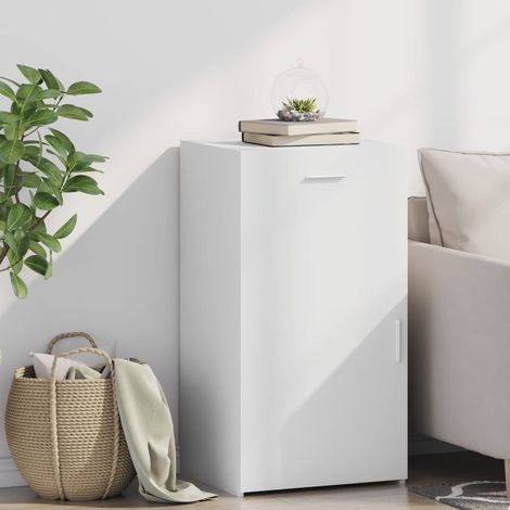 vidaXL Credenza Bianca 50x42,5x93 cm in Legno Multistrato