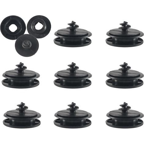 8 pièces Support de Tapis Voiture, Clips Universels Antidérapants pour de Nombreux Types de Véhicules (1/5)