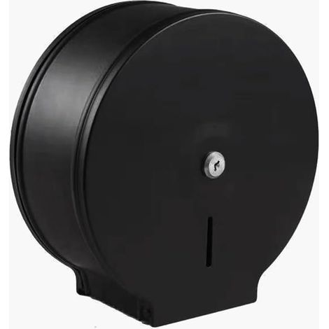 Distributeur de papier toilette en acier inoxydable brossé à fixation murale, rouleau de papier toilette Jumbo commercial, rouleau de 22,9 cm avec noyau 2,5, support de papier toilette