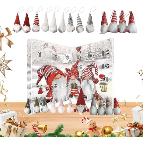 de l Avent festif Gnome de Noël Design créatif Figurines
