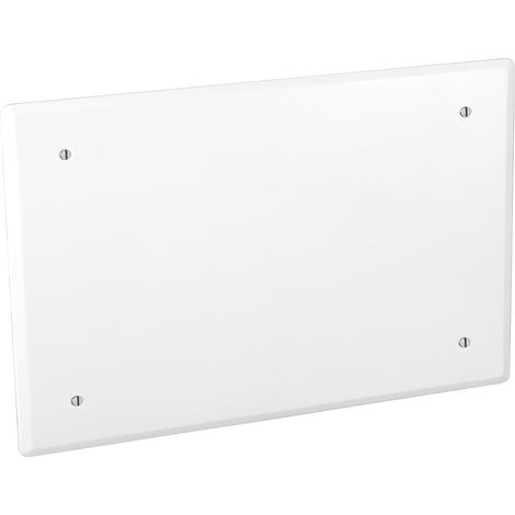 Eur Ohm – Couvercle boîte d'encastrement 193x133mm – Compatible boîtes 51014, 51004, 51034 – Plastique blanc RAL 9010 traité anti-UV – Norme NF EN 60695-2-23