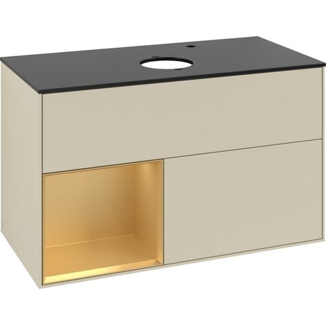 Villeroy & Boch F892HFHJ Meuble sous-lavabo Finion F89 (1/3)