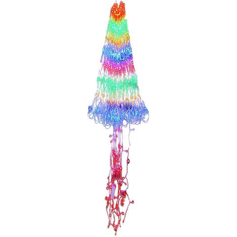 Ornements de fête lumières filet de pêche led paon lumières décoratives de Noël (1/5)
