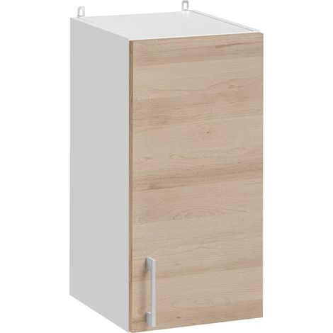 Mueble alto de cocina Eco Roble Natural 1 puerta L 30 cm (1/5)
