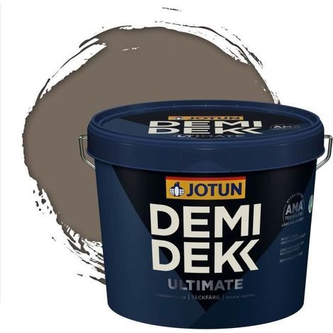 Peinture Bois - DEMI DEKK ULTIMATE - Satinée - RAL 7006 - 3L (1/2)