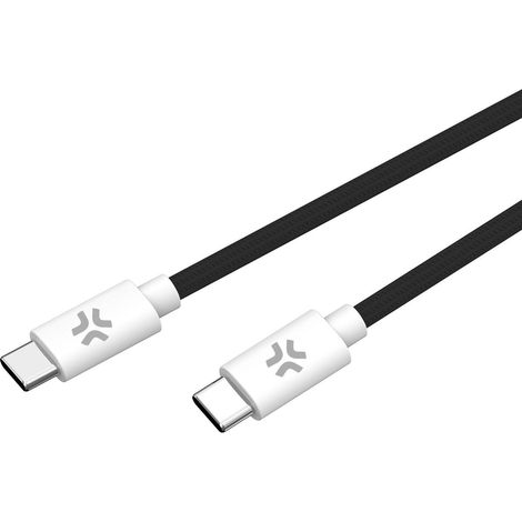 USB-C - USB-C-Kabel 60 W 1,5 m Schwarz