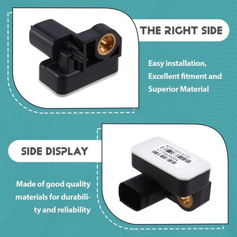1 color: as shown in the picture. Material: ABS A0009058100. Suitable for Mercedes-Benz acceleration sensors. (1/5)
