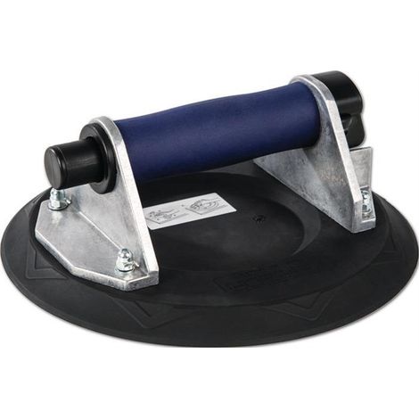 Ventouse à pompe aluminium 210mm – Charge maximale 120kg – Antidérapante pour surfaces lisses – Ergonomique et rapide – Veribor (1/7)