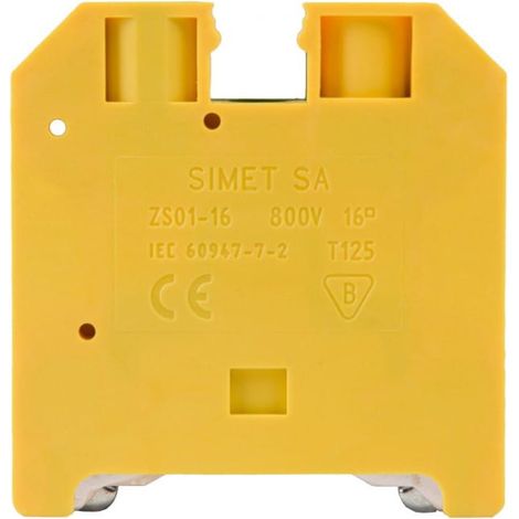 Schutzschienenverbinder 16mm2 grün-gelb ZSO1-16.0 14603319