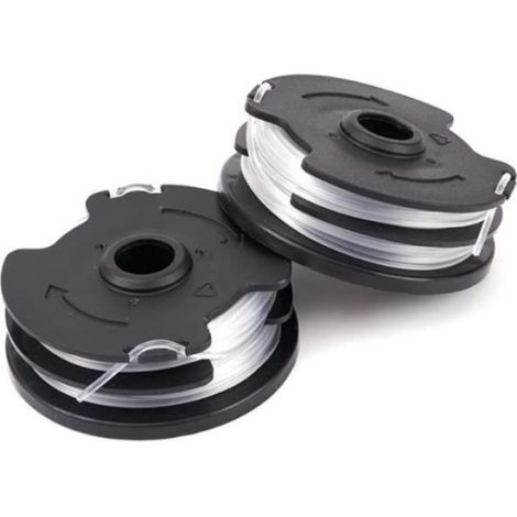 Lot de 6 bobines fil débroussailleuse PRTA 20-Li C3, remplacement sans outils, blanc, entretien jardin (1/2)