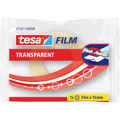 tesa 57341-00008-01 Klebeband tesafilm® Transparent (L x B) 33 m x 15 mm 1 St.