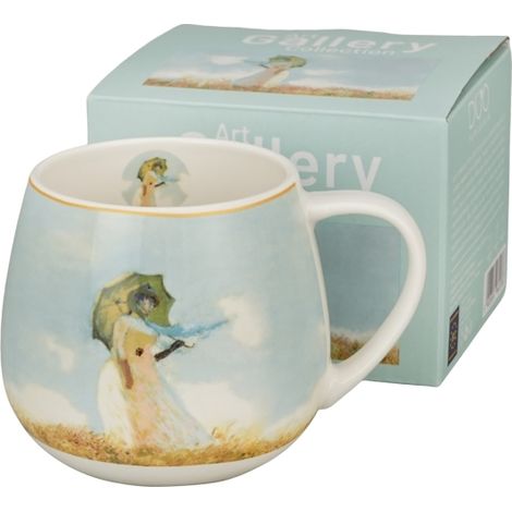 Tazza a forma di donna con ombrello di Monet (1/4)