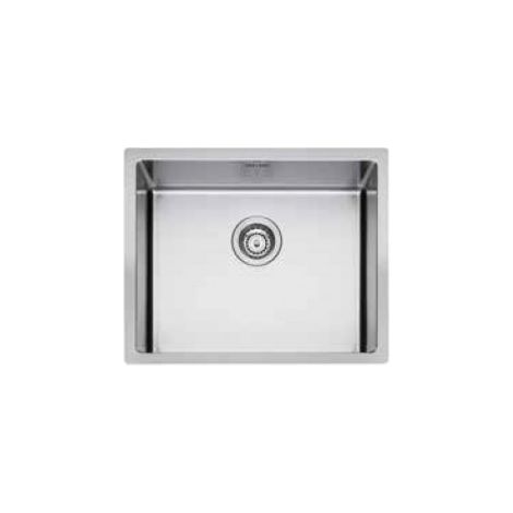 Apell LNR54FSFR RADIUS Lavello da Incasso 1 Vasca Acciaio Inox Spazzolato (54x44x20 cm) colore Inox (1/3)
