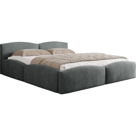 Cama TrendyNest Titis, Lumo 75, Doble, 140x200, Tapiz, Somieres, 158x222x78cm