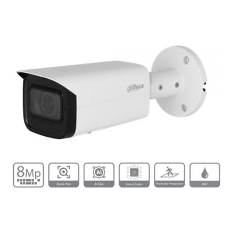 DAHUA - Bullet ottica varifocale 8 mpx - IPC-HFW3841T-ZAS-S2
