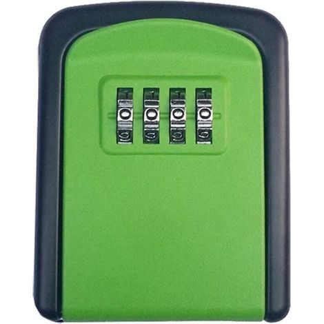 Key Safe Box Wall Mounted Combination Safe Box Green MUMU