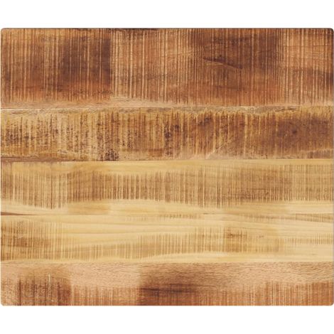 Tablero de mesa cuadrado madera maciza rugosa mango 60x50x3,8cm vidaXL