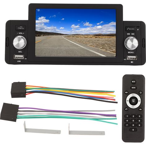 Autoradio 5 pouces MP5 lecteur multimédia HD récepteur vidéo écran tactile Mirror Link pour Android Auto (1/5)